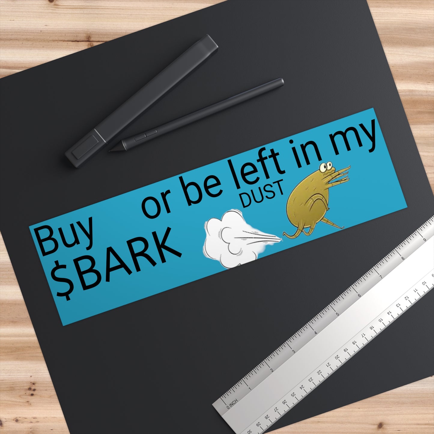 Custom bumper sticker